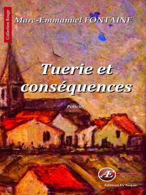 cover image of Tuerie et conséquences